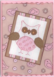 Floral owl
